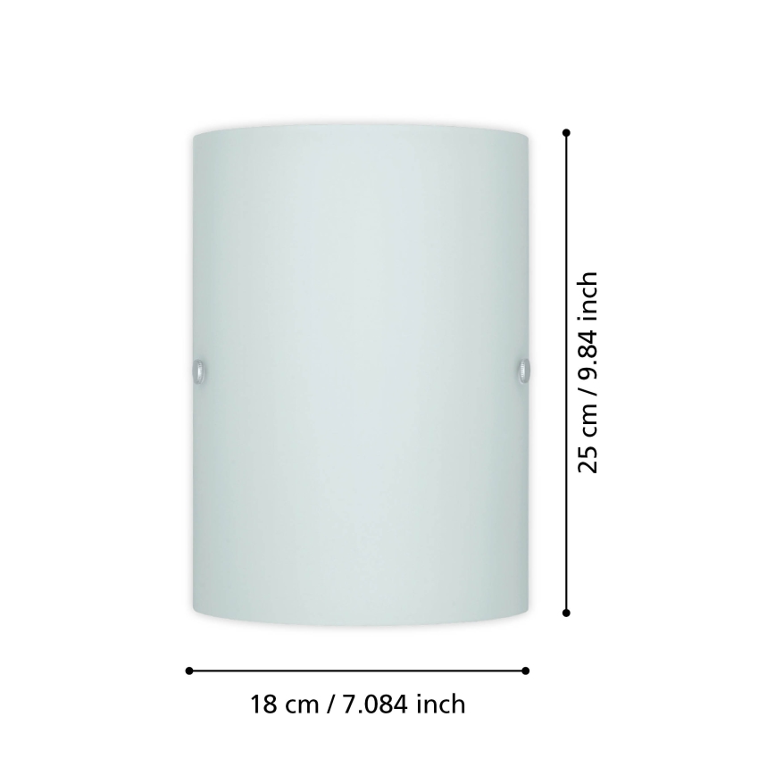 EGLO - Zidna svetiljka 1x14/60W bela