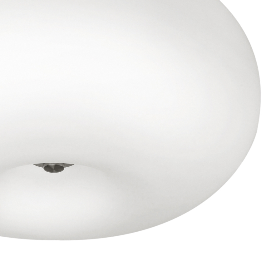 EGLO - Plafonska svetiljka OPTICA 2xE27/60W/230V, opalno staklo, prečnik 35 cm
