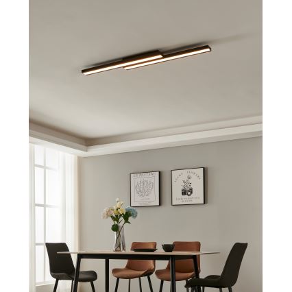 Eglo - LED RGBW prigušiva stropna svetiljka LED/20,4W/230V ZigBee