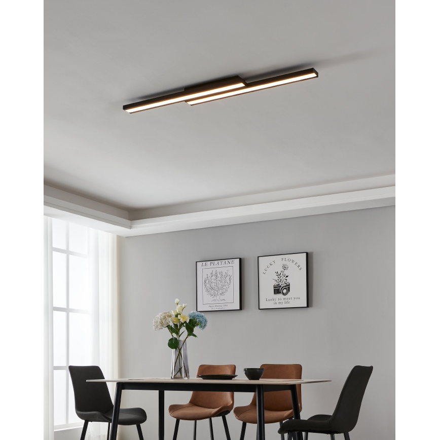Eglo - LED RGBW prigušiva stropna svetiljka LED/20,4W/230V ZigBee
