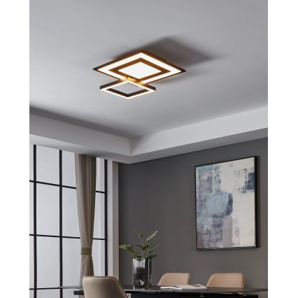 Eglo - LED RGBW prigušiva stropna svetiljka LED/21,6W/230V ZigBee
