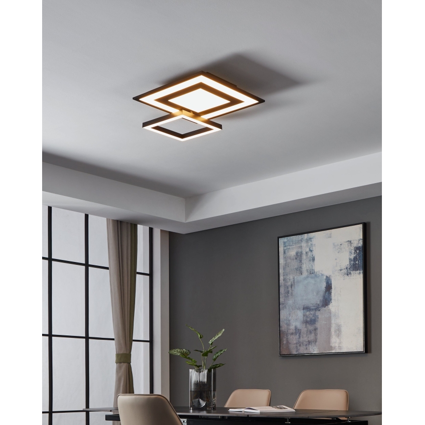 Eglo - LED RGBW prigušiva stropna svetiljka LED/21,6W/230V ZigBee