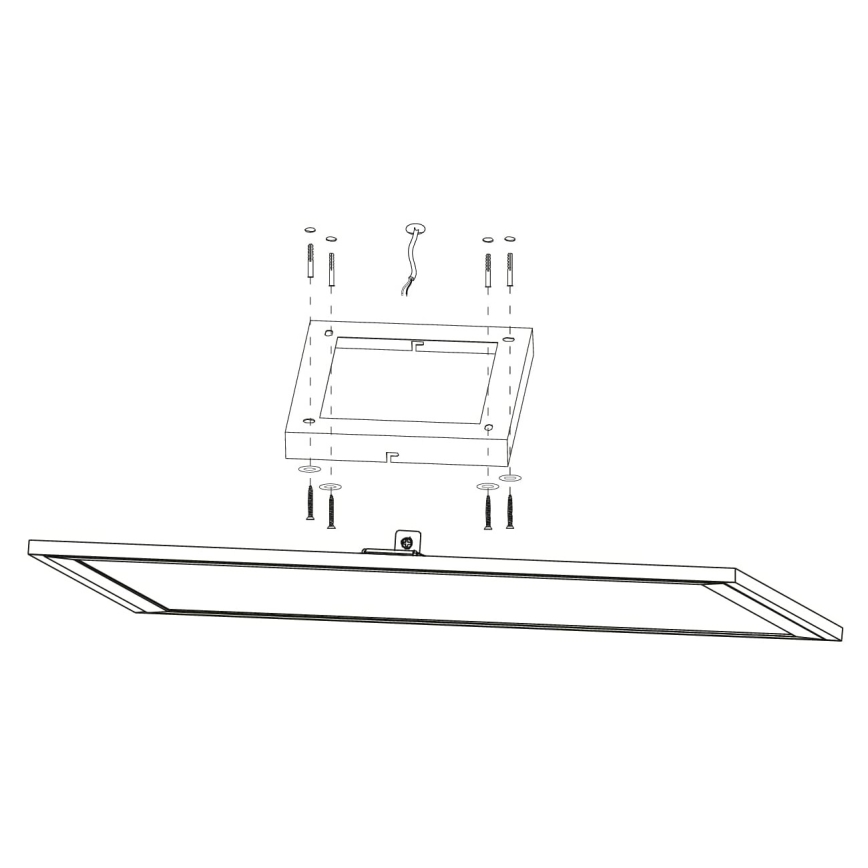 Eglo - LED prigušiva stropna svetiljka LED/21,5W/230V bela ZigBee