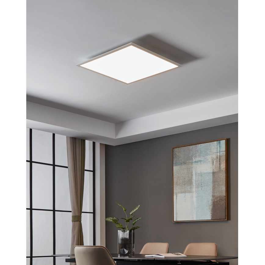Eglo - LED prigušiva plafonska lampa LED/33W/230V 2700-6500K bela ZigBee