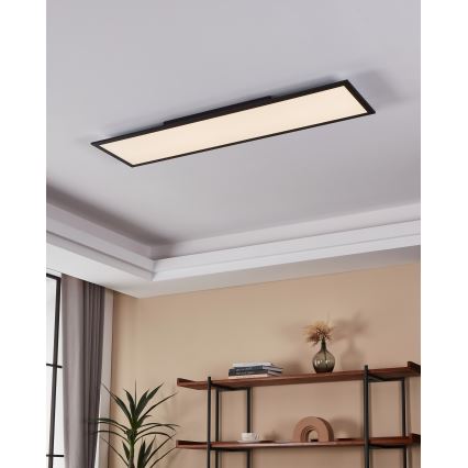 Eglo - LED prigušiva plafonska svetiljka LED/33,5W/230V crna ZigBee