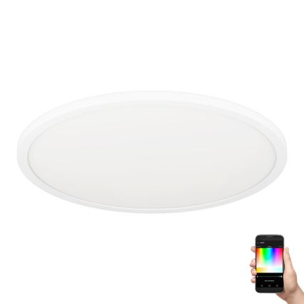 Eglo - LED RGBW prigušiva plafonsko svetlo LED/16,5W/230V belo ZigBee