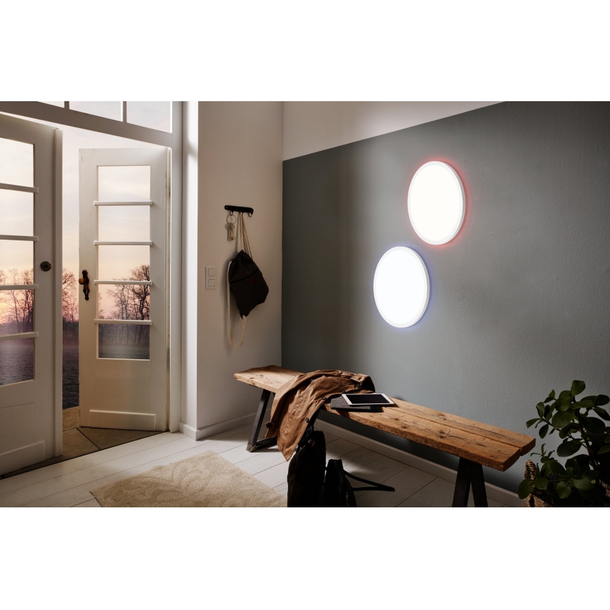 Eglo - LED RGBW prigušiva plafonsko svetlo LED/16,5W/230V belo ZigBee