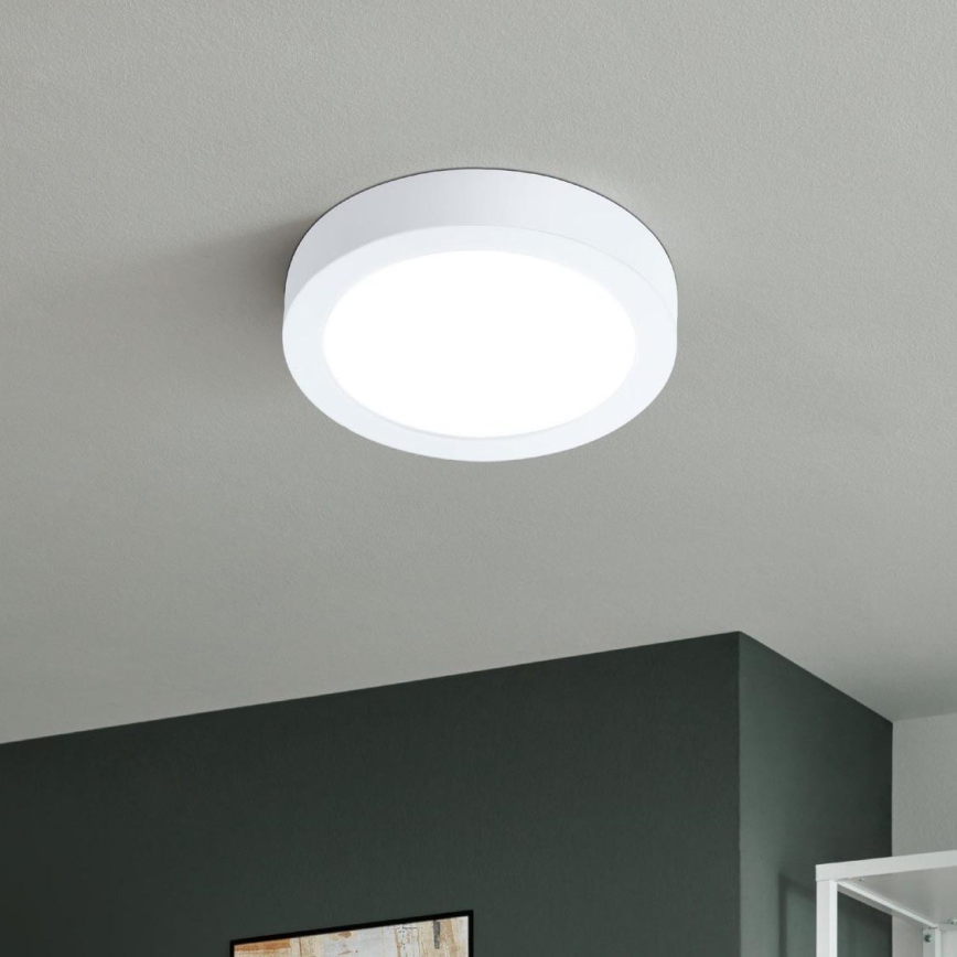 Eglo - LED prigušiva kupatilska plafonska lampa LED/16,5W/230V 2700-6500K IP44 ZigBee prečnik 21 cm