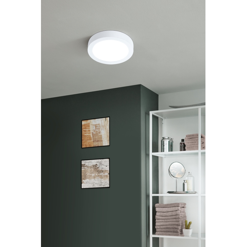 Eglo - LED prigušiva kupatilska plafonska lampa LED/16,5W/230V 2700-6500K IP44 ZigBee prečnik 21 cm