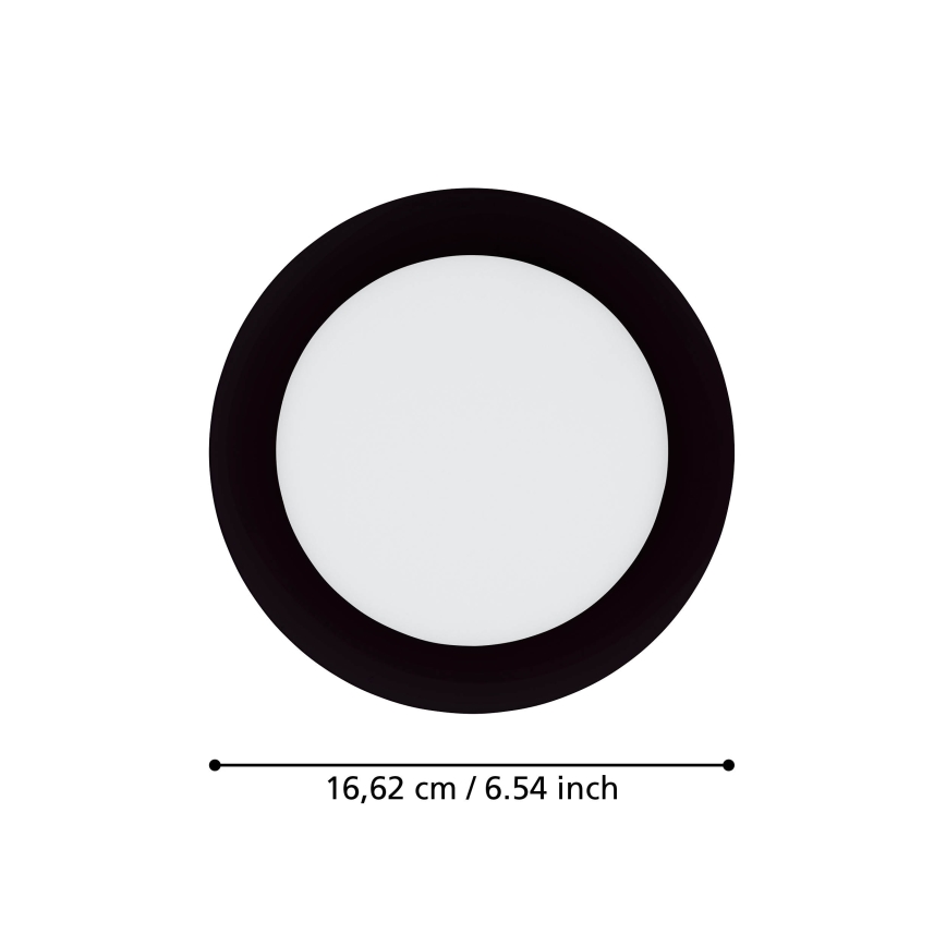 Eglo - LED prigušiva ugradna kupatilska svetiljka LED/10,5W/230V 2700-6500K IP44 ZigBee prečnik 16,5 cm