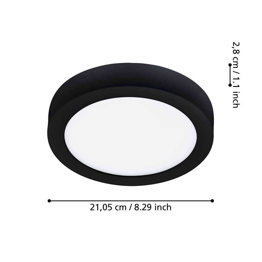 Eglo - LED prigušiva kupatilska svetiljka LED/16,5W/230V IP44 ZigBee prečnik 21 cm