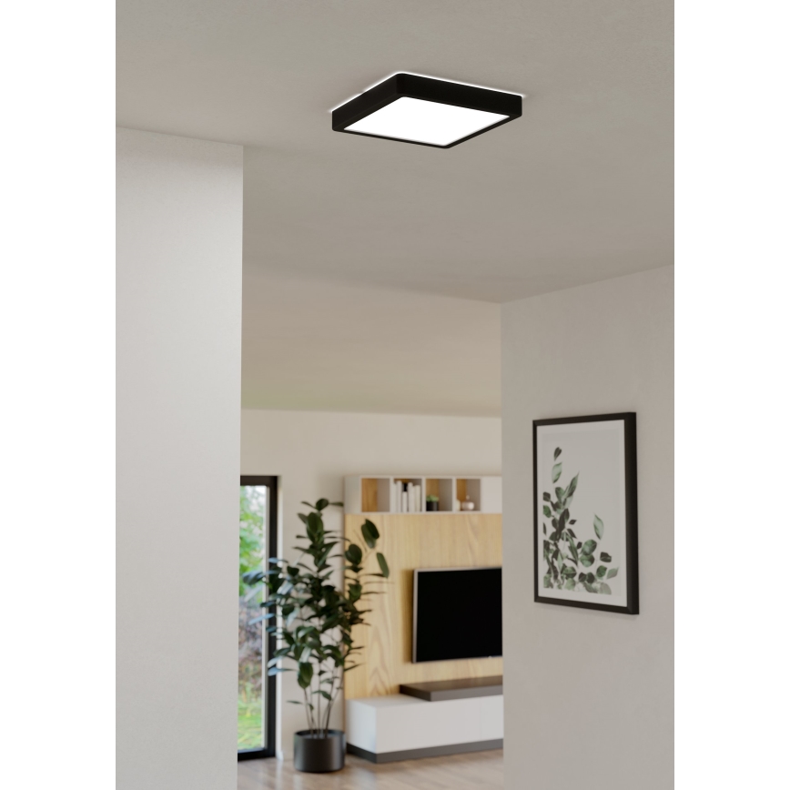 Eglo - LED prigušiva kupatilska plafonska svetiljka LED/16,5W/230V IP44 ZigBee 21x21 cm