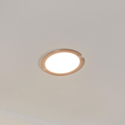 Eglo - LED prigušiva ugradna lampa za kupatilo LED/10,5W/230V IP44 ZigBee pr. 16,5 cm