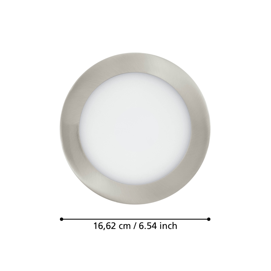 Eglo - LED prigušiva ugradna lampa za kupatilo LED/10,5W/230V IP44 ZigBee pr. 16,5 cm