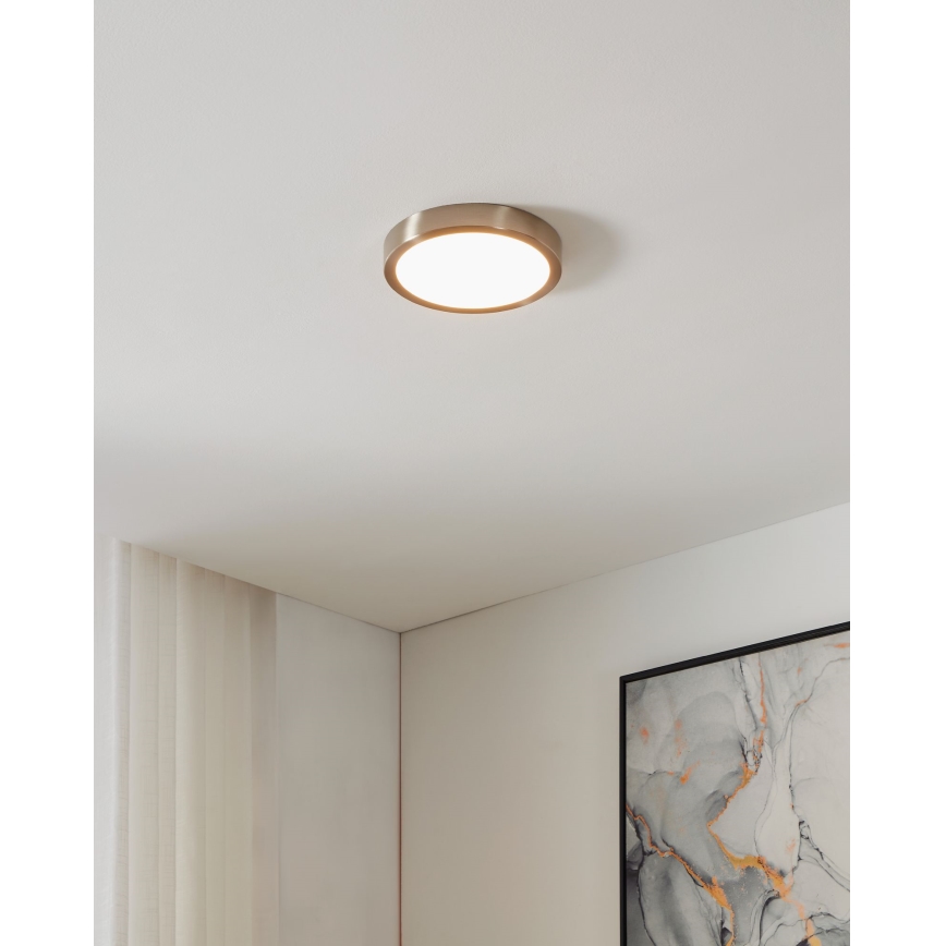 Eglo - LED prigušiva stropna svetiljka za kupatilo LED/16,5W/230V IP44 ZigBee, prečnik 21 cm