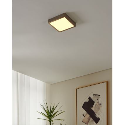 Eglo - LED prigušiva kupatilska svetiljka LED/16,5W/230V IP44 ZigBee 21x21 cm