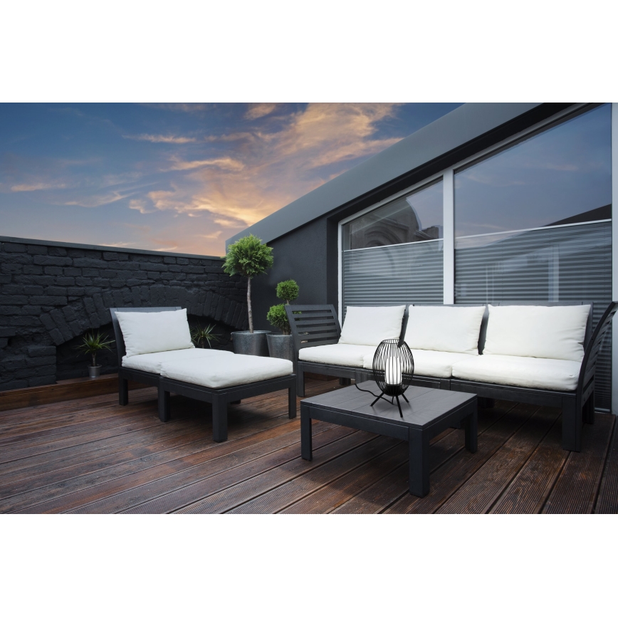 Eglo - Spoljna stona lampa 1xE27/28W/230V IP44