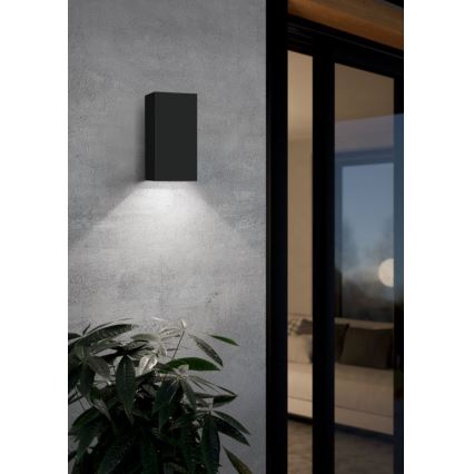 Eglo - LED RGB prigušiva spoljašnje zidno svetlo 2xGU10/5W/230V IP55 2700-6500K