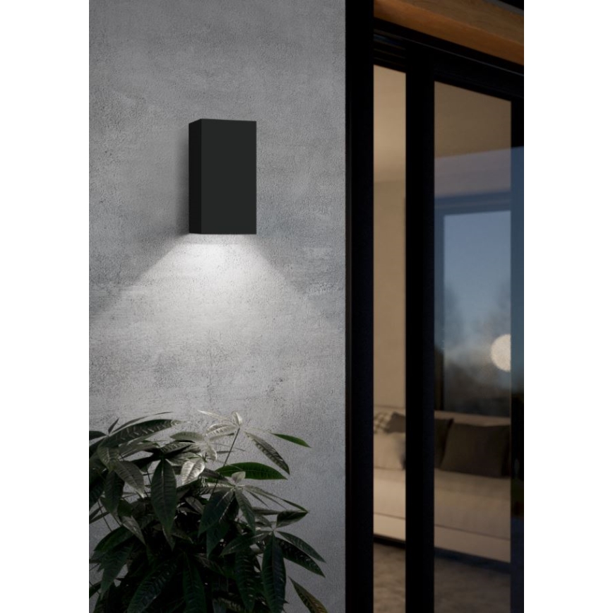 Eglo - LED RGB prigušiva spoljašnje zidno svetlo 2xGU10/5W/230V IP55 2700-6500K