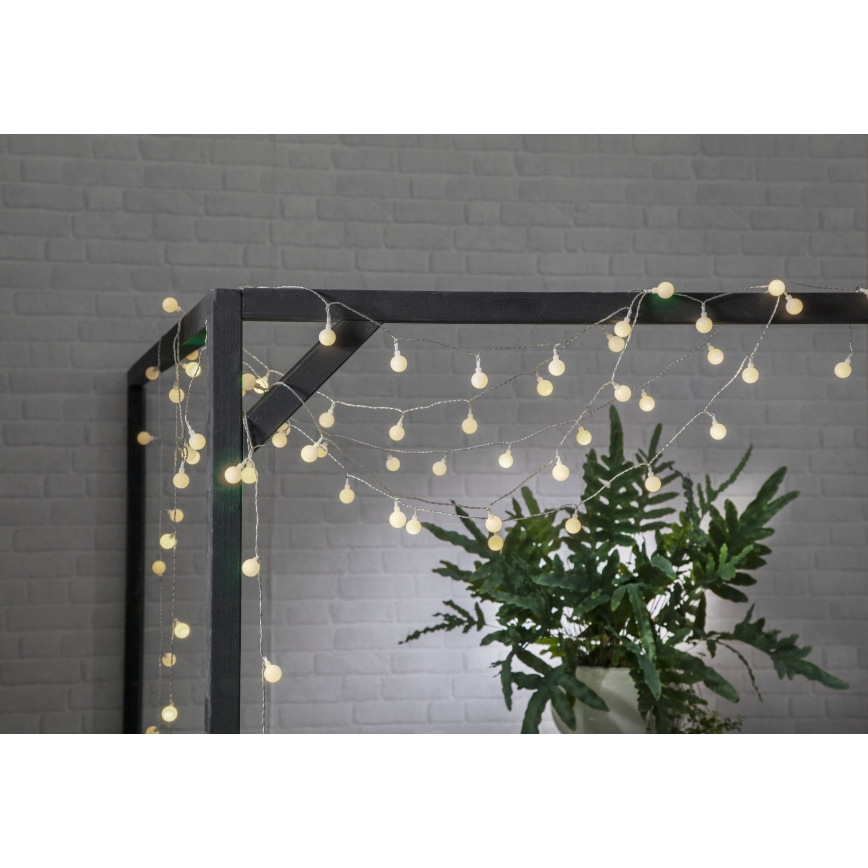 Eglo - LED spoljni dekorativni lanac 50xLED/0,066W/4,5V IP44