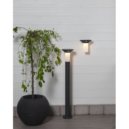 Eglo - LED spoljašnja solarna lampa sa senzorom 6xLED/0,03W/3,7V 1500 mAh IP44