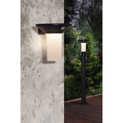 Eglo - LED spoljašnja solarna lampa sa senzorom 6xLED/0,03W/3,7V 1500 mAh IP44