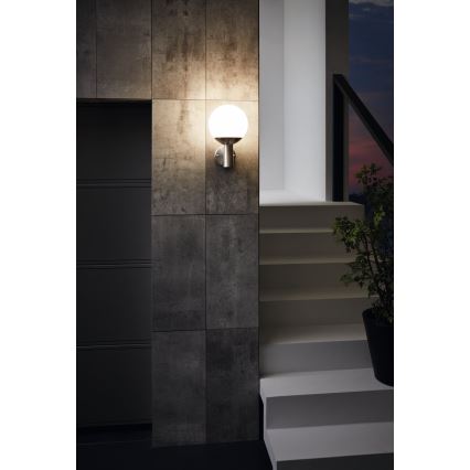 Eglo - LED RGB prigušiva spoljašnje zidno svetlo E27/9W/230V 2700-6500K IP44