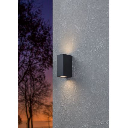 Eglo - LED spoljašnja zidna svetiljka 2xGU10/4,6W/230V IP44