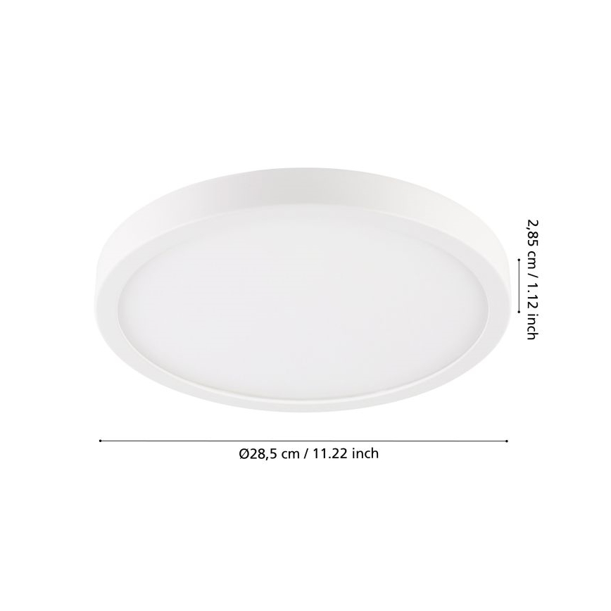 Eglo - LED plafonsko svetlo za kupatilo LED/20,5W/230V IP44 belo