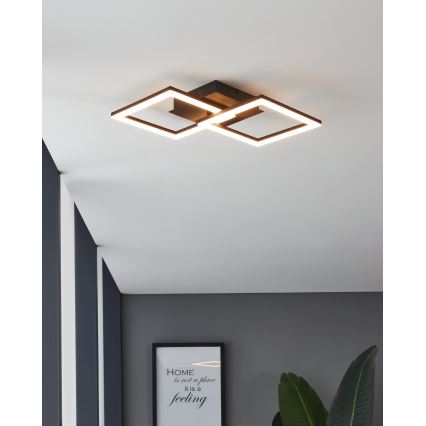 Eglo - LED prigušiva plafonska svetiljka LED/21,5W/230V
