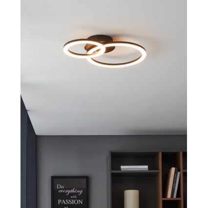 Eglo - LED prigušiva stropna svetiljka LED/15W/230V