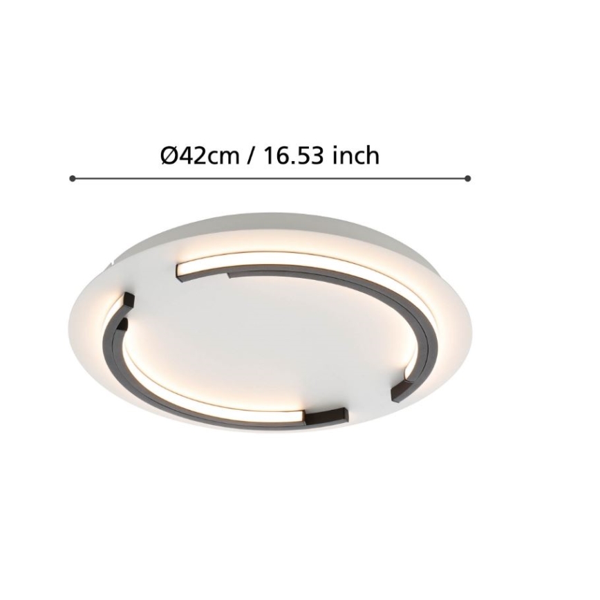 Eglo - LED stropno svetlo, prigušiva, LED/25W/230V 3000K pr. 42 cm