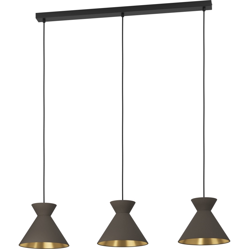 Eglo 900348 - Luster na sajli NASTASIA 3xE27/40W/230V