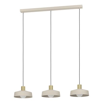 Eglo - Luster na sajli 3xE27/40W/230V