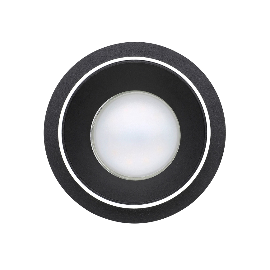 Eglo - Ugradno stropno svetlo 1xGU10/35W/230V crno