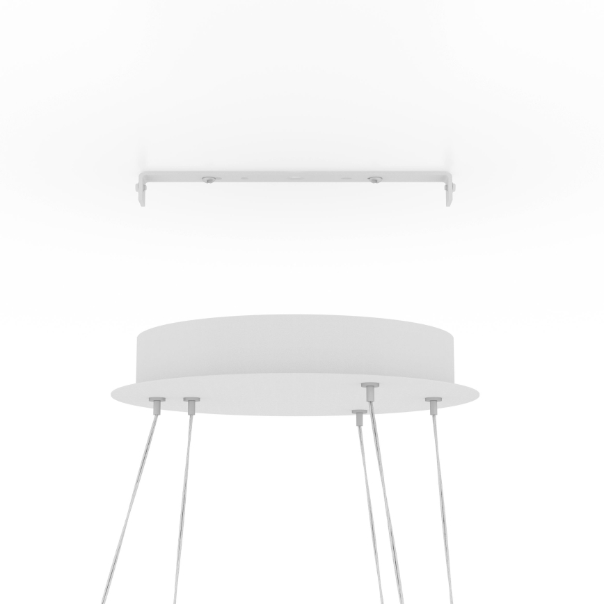 Eglo - LED prigušiva luster na sajli LED/43,2W/230V bela