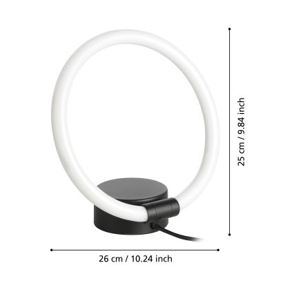 Eglo - LED stona lampa LED/11,5W/230V