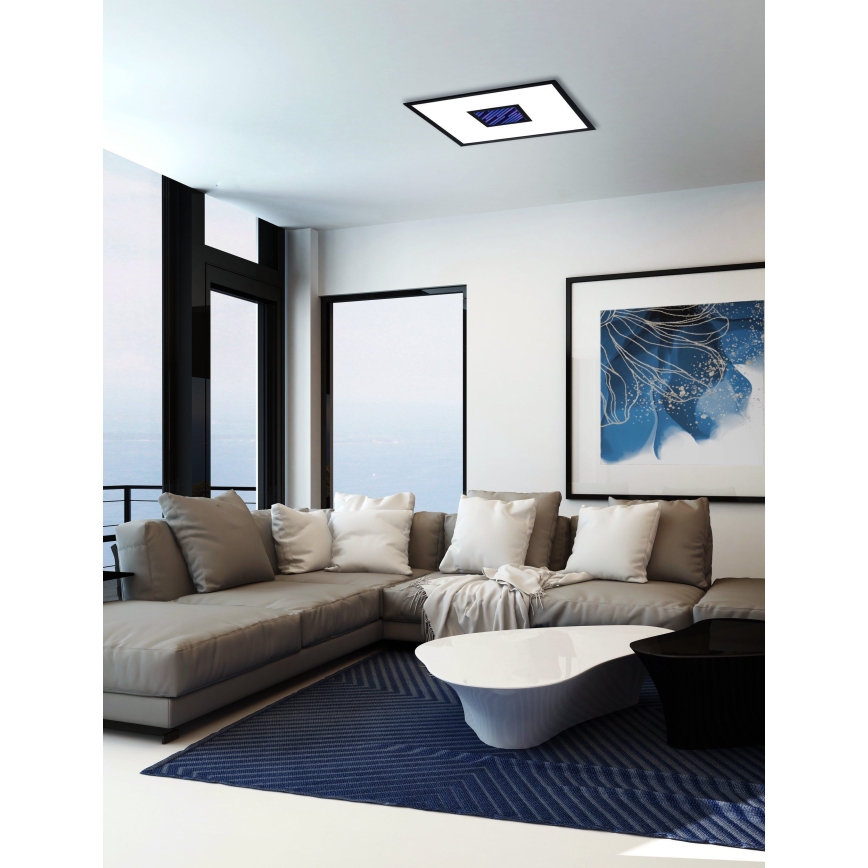 Eglo - LED RGBW prigušiva stropna svetiljka LED/21,5W/230V 3000-6000K 45x45 cm + daljinski upravljač