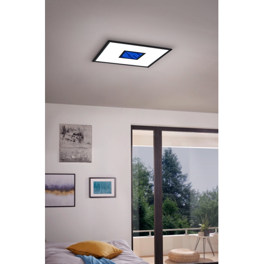Eglo - LED RGBW prigušiva stropna svetiljka LED/21,5W/230V 3000-6000K 45x45 cm + daljinski upravljač