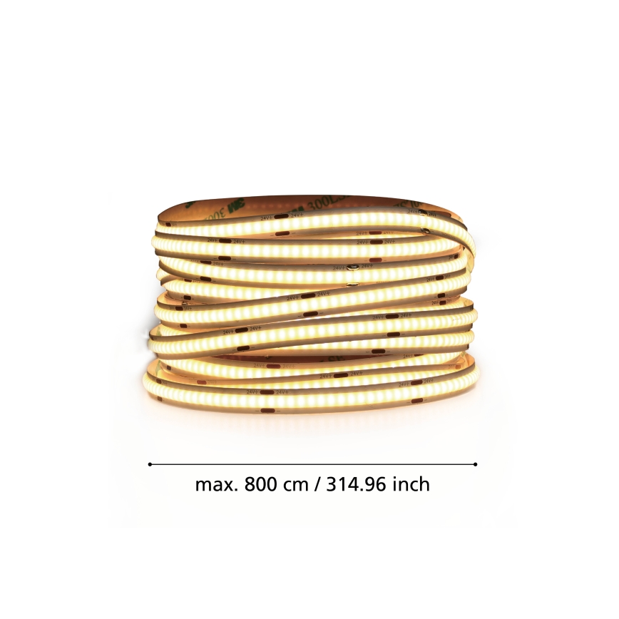 Eglo - LED traka 8m LED/64W/24/230V 3000K