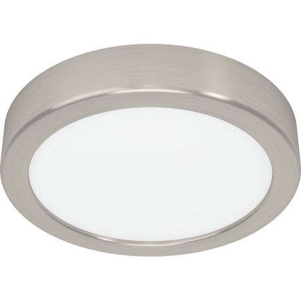 Eglo - LED prigušiva stropna svetiljka LED/11W/230V mat hrom prečnik 16 cm