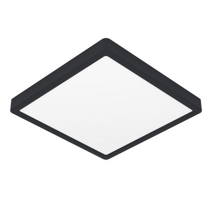 Eglo - LED prigušiva plafonska svetiljka LED/20,5W/230V crna 28,5x28,5 cm