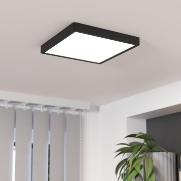 Eglo 900588 - LED prigušiva plafonsko svetlo FUEVA LED/20,5W/230V crna