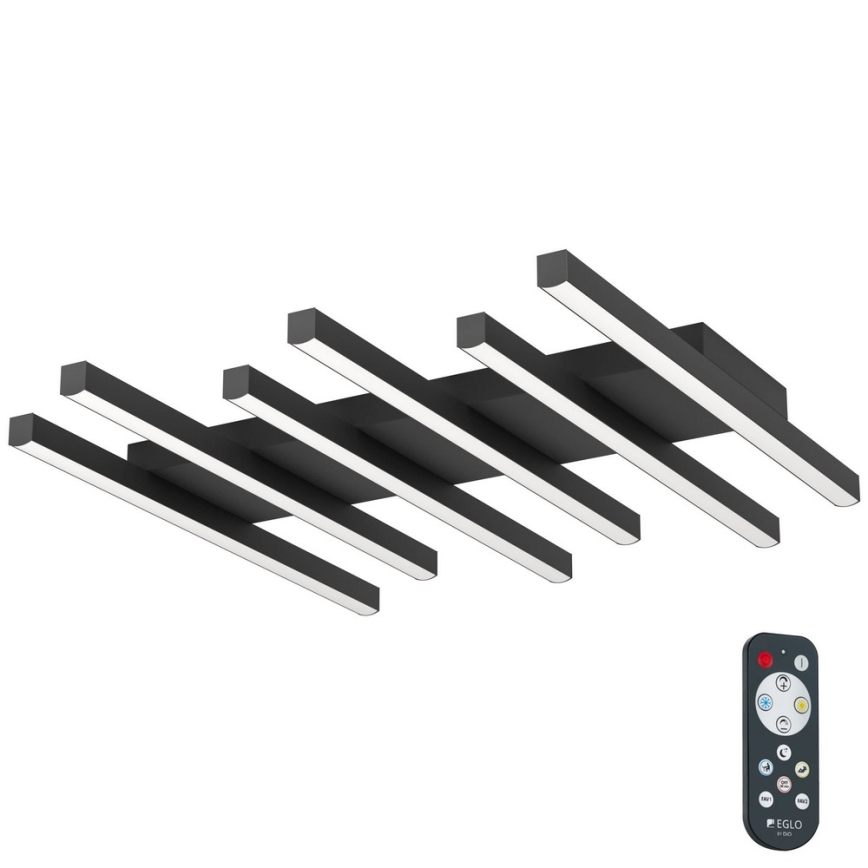 Eglo - LED prigušiva stropna svetiljka LED/25,6W/230V + daljinski upravljač