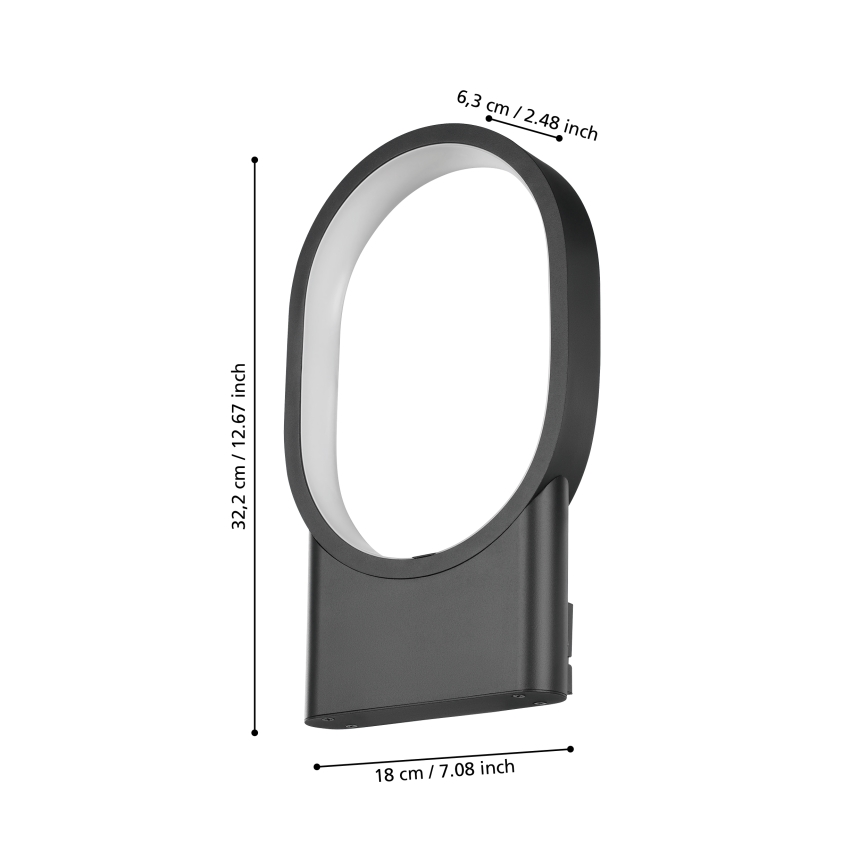 Eglo - LED zidno svetlo LED/10,8W/230V