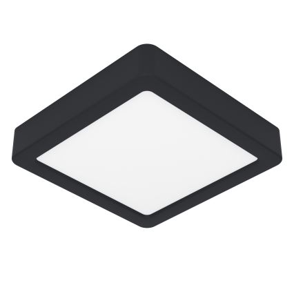 Eglo - LED plafonsko svetlo za kupatilo LED/11W/230V IP44 crno 16x16 cm