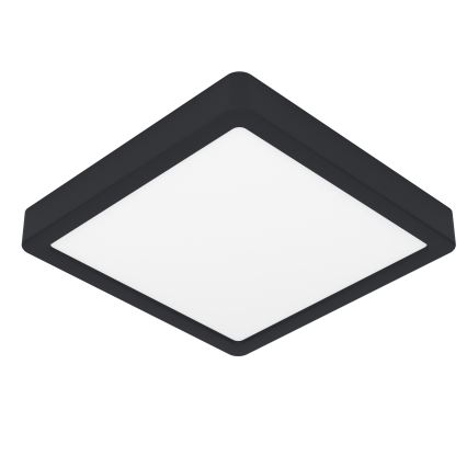 Eglo - LED plafonsko svetlo za kupatilo LED/17W/230V IP44 crno 21x21 cm