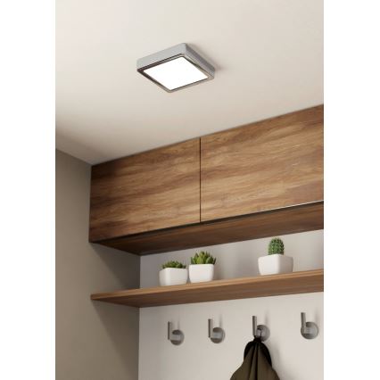 Eglo - LED plafonsko svetlo za kupatilo LED/11W/230V IP44 sjajni hrom 16x16 cm