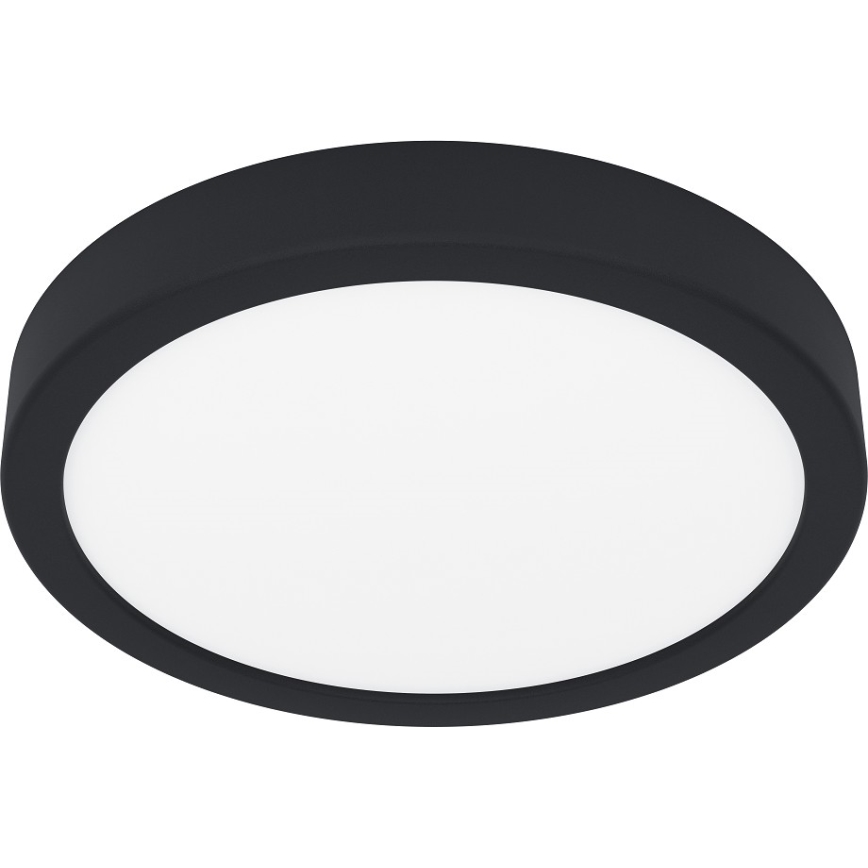 Eglo - LED plafonsko svetlo za kupatilo LED/17W/230V crno IP44 prečnik 21 cm