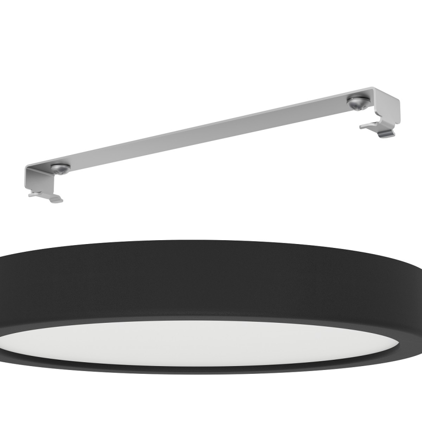 Eglo - LED plafonsko svetlo za kupatilo LED/17W/230V crno IP44 prečnik 21 cm